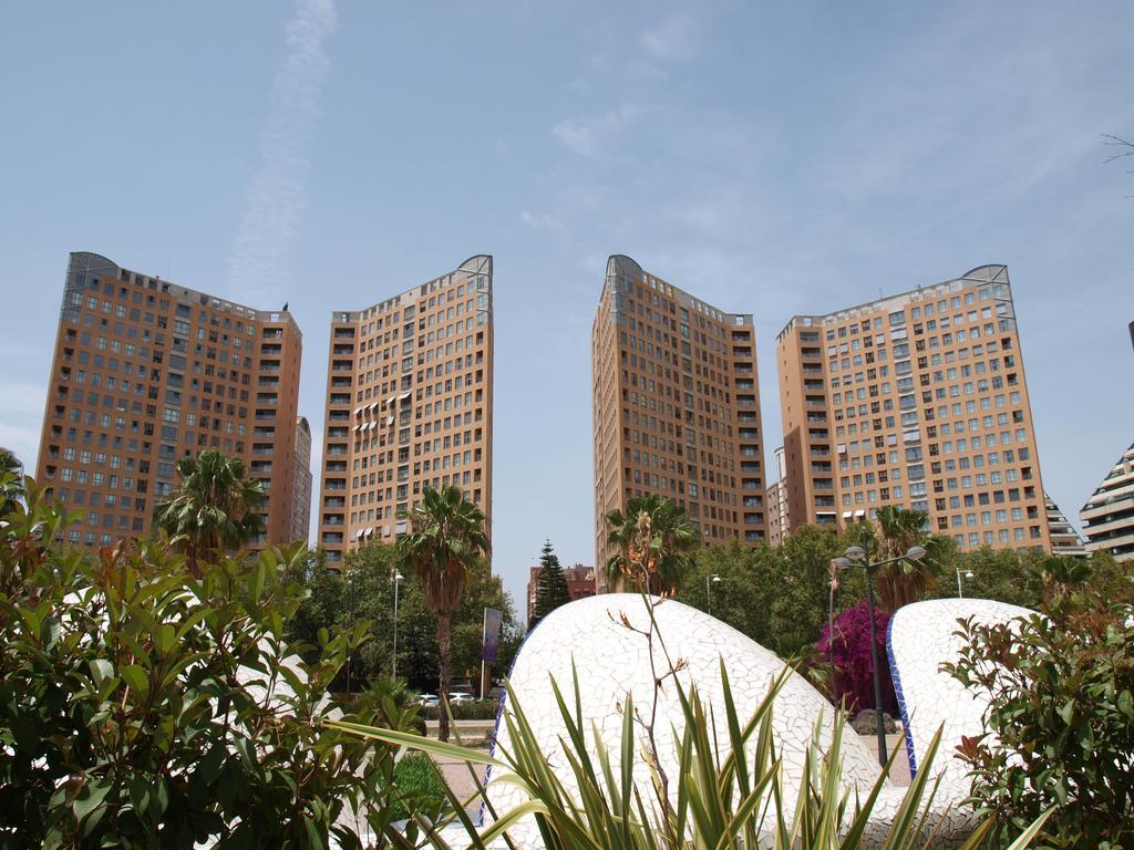 Apartup L'Umbracle Apartment Valencia Exterior foto